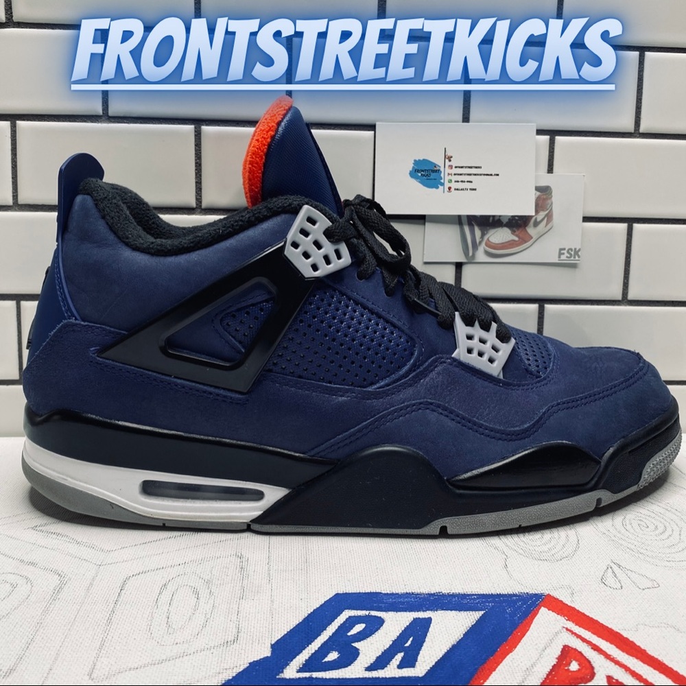 DS Jordan 4 “Winterized Loyal Blue”